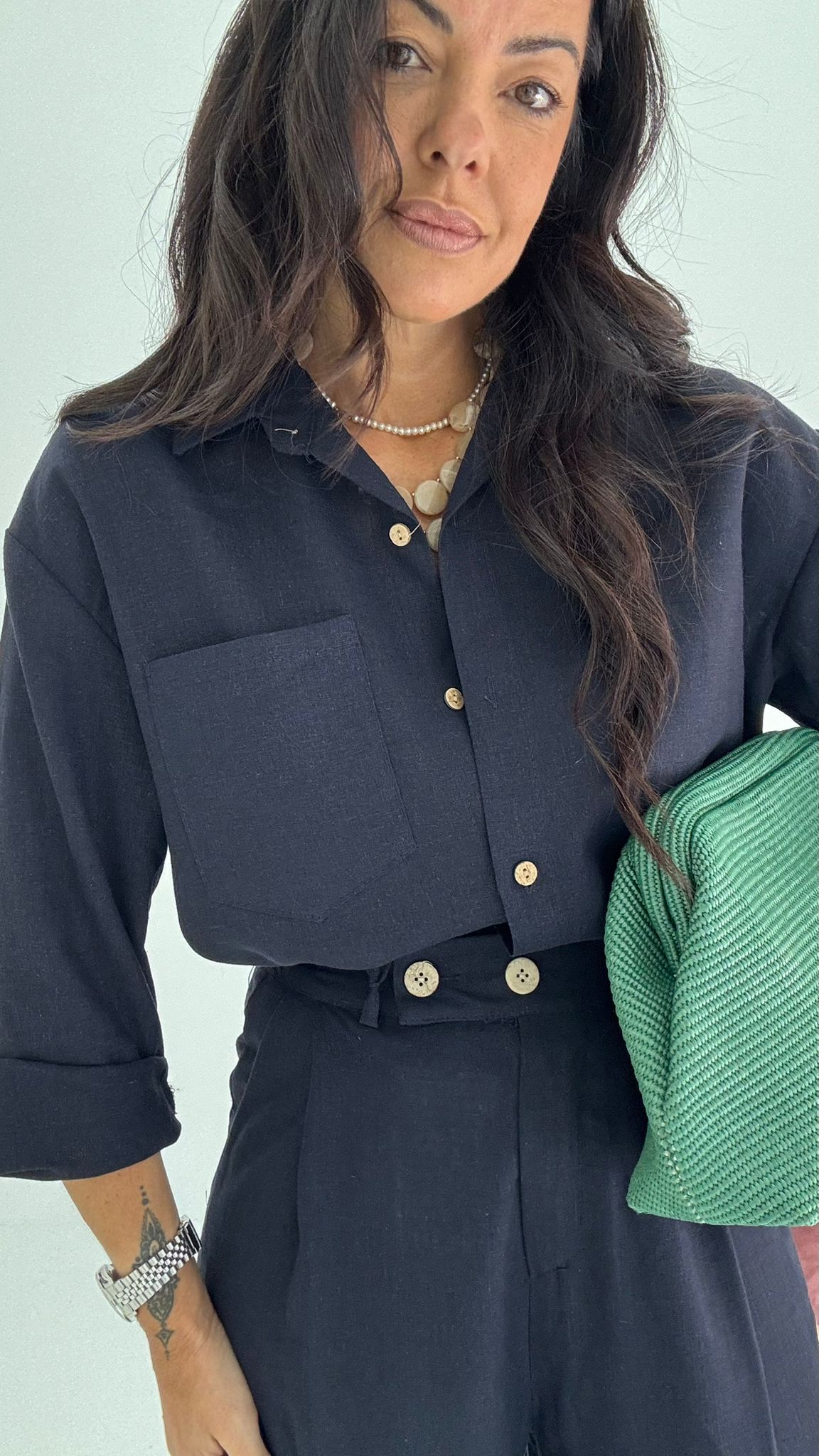 camicia lino