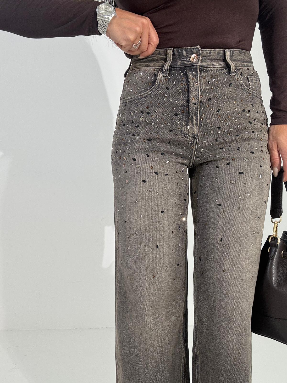 Jeans Choco Strass 535