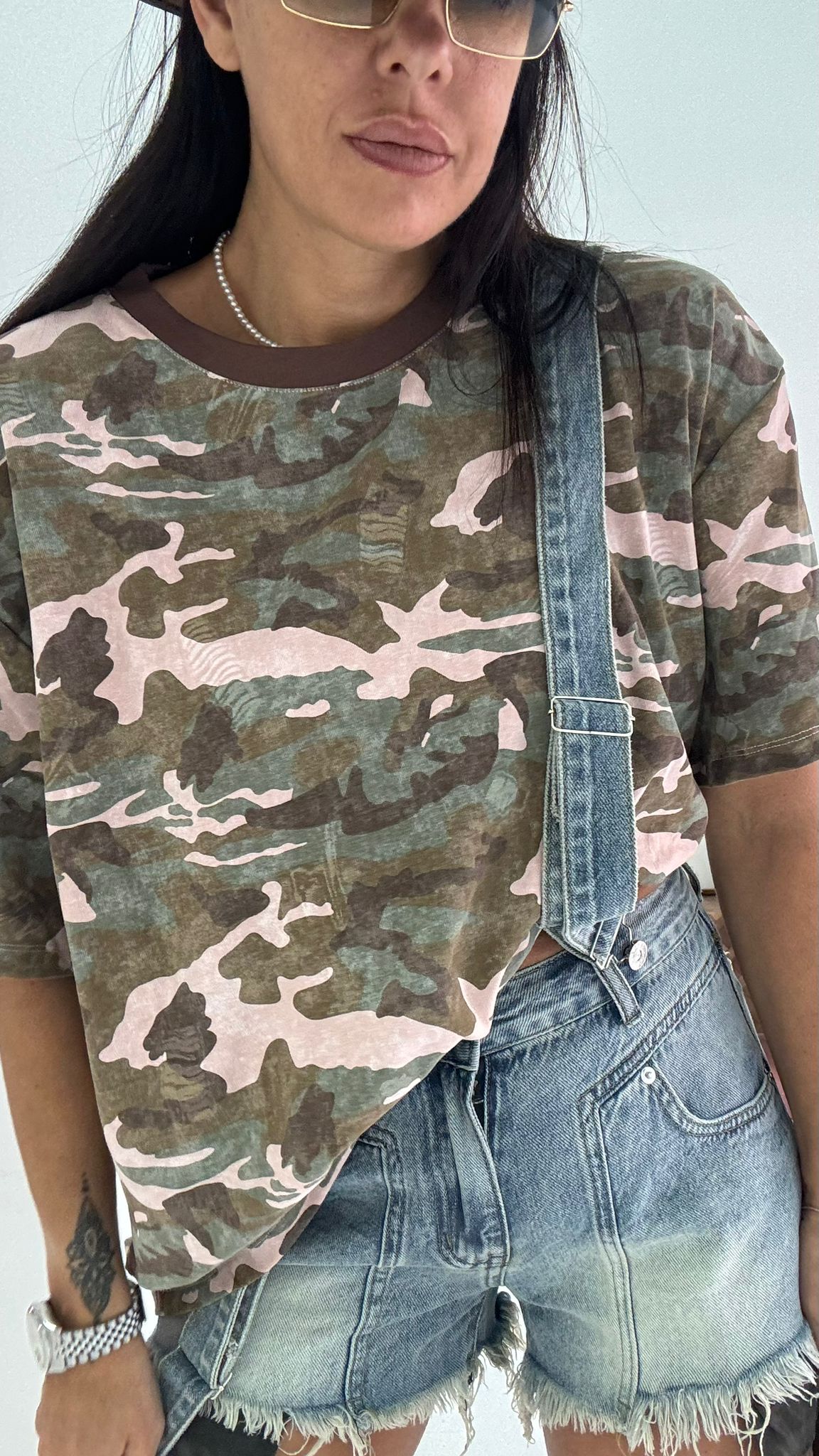 Tshirt Military Pink