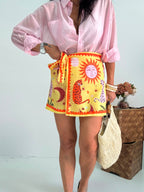Shorts Pareo tropical