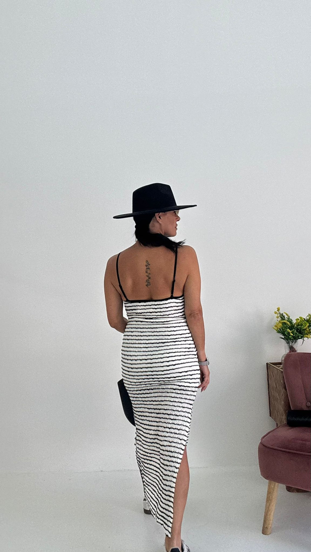 Abito Midi Crochet