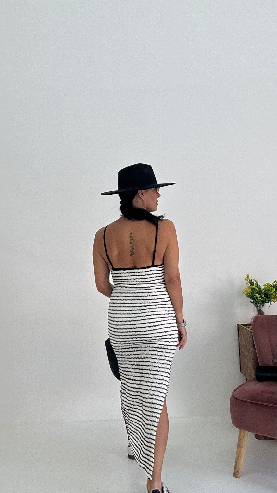 Abito Midi Crochet