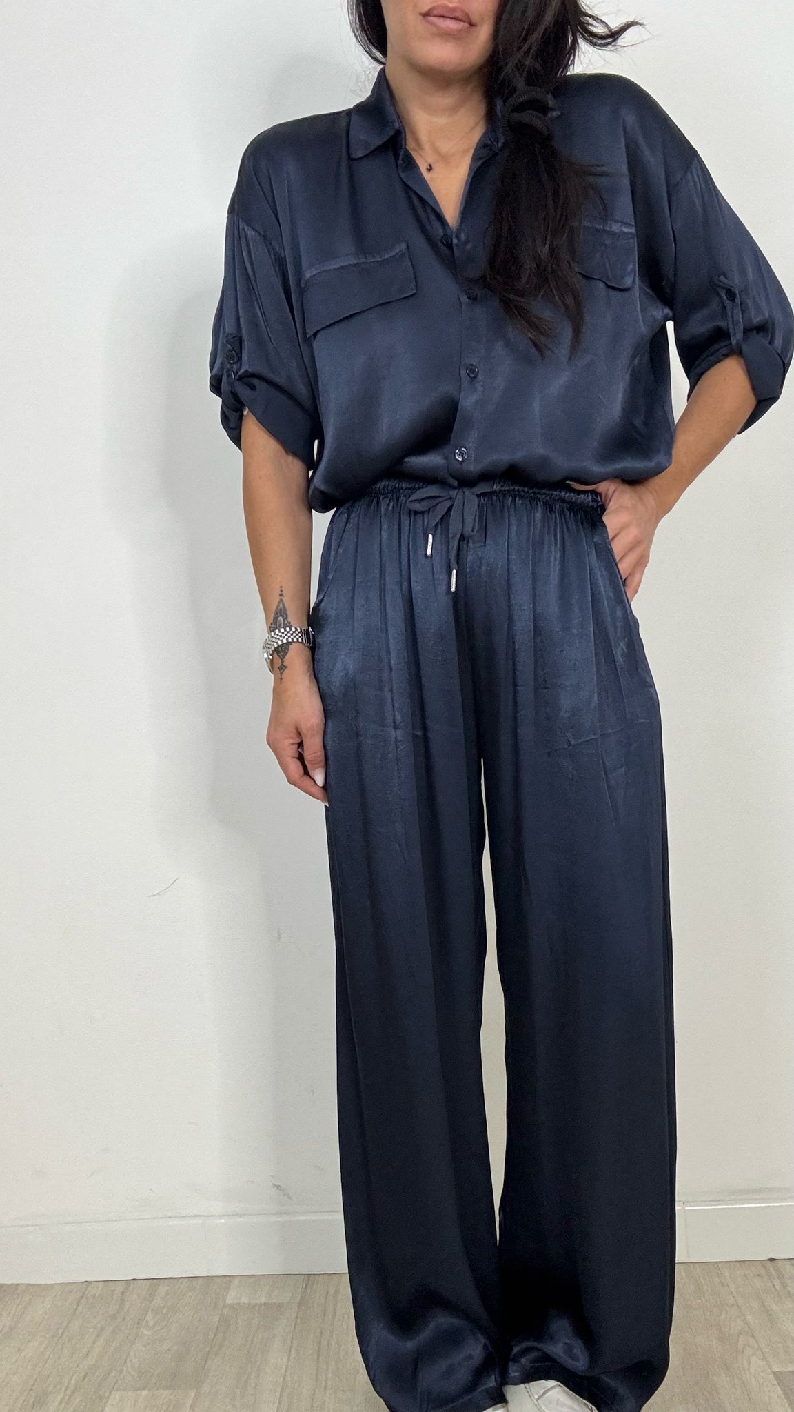 CAMICIA SATIN