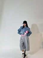 Giubbino Denim Onda