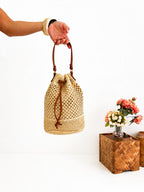 Bucket Bag Rafia