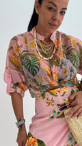 Camicia Mussola Tropical