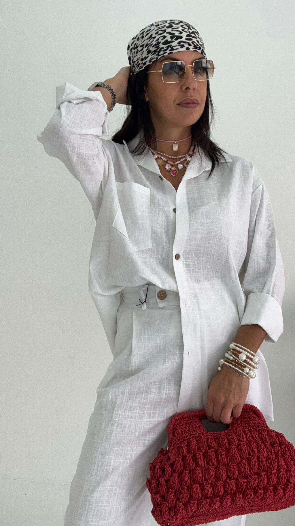 camicia lino