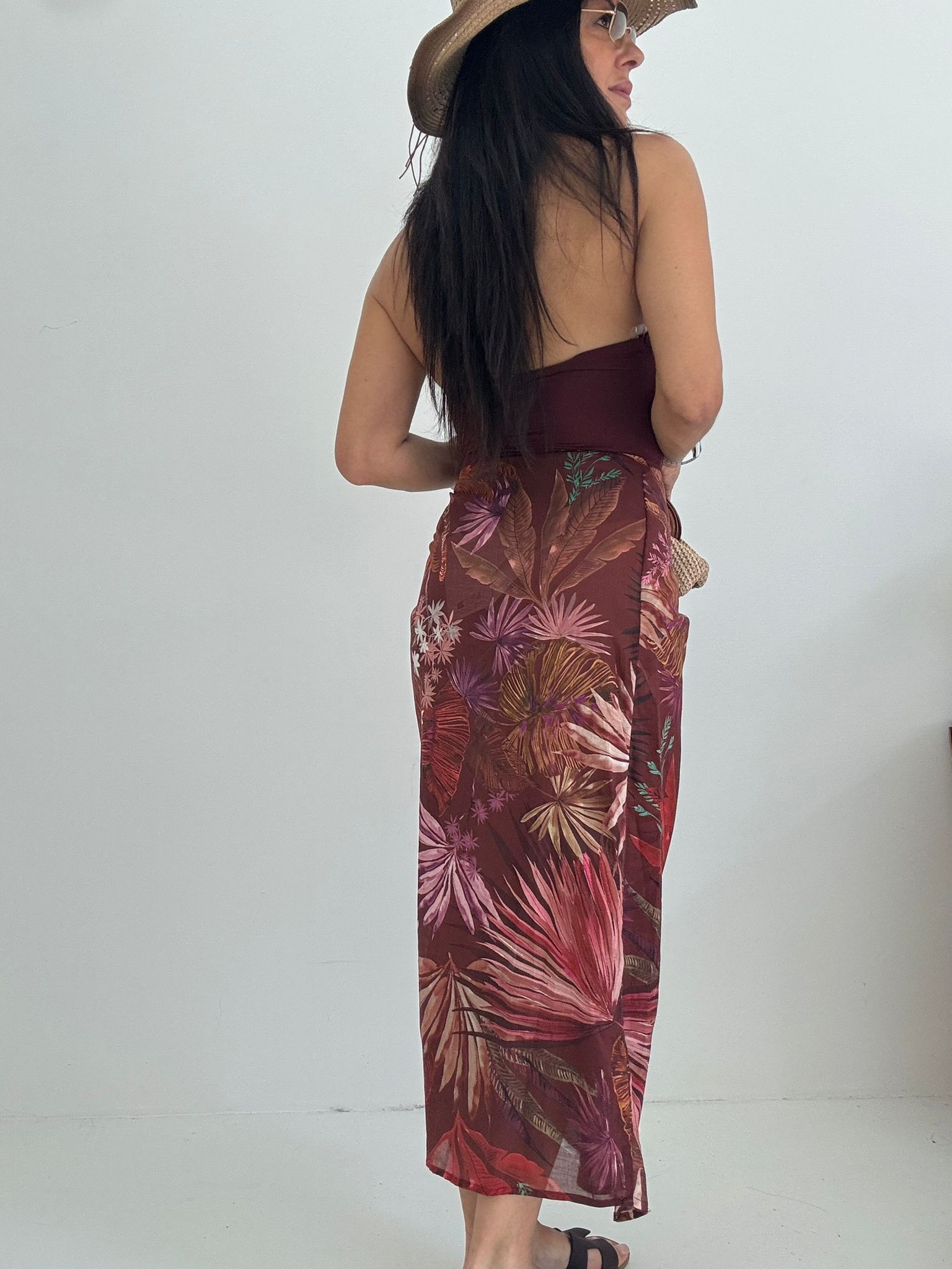 Gonna Pareo Tropical Lumina