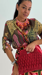 Camicia Mussola Tropical