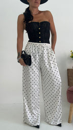 Pantalone raso pois