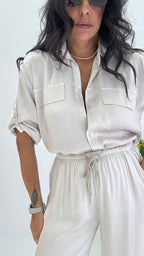CAMICIA SATIN