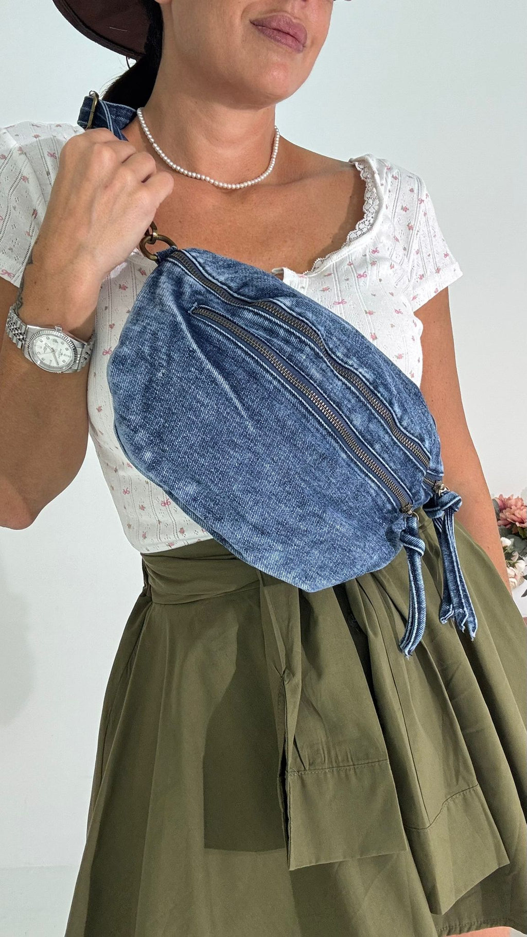 Marsupio Denim