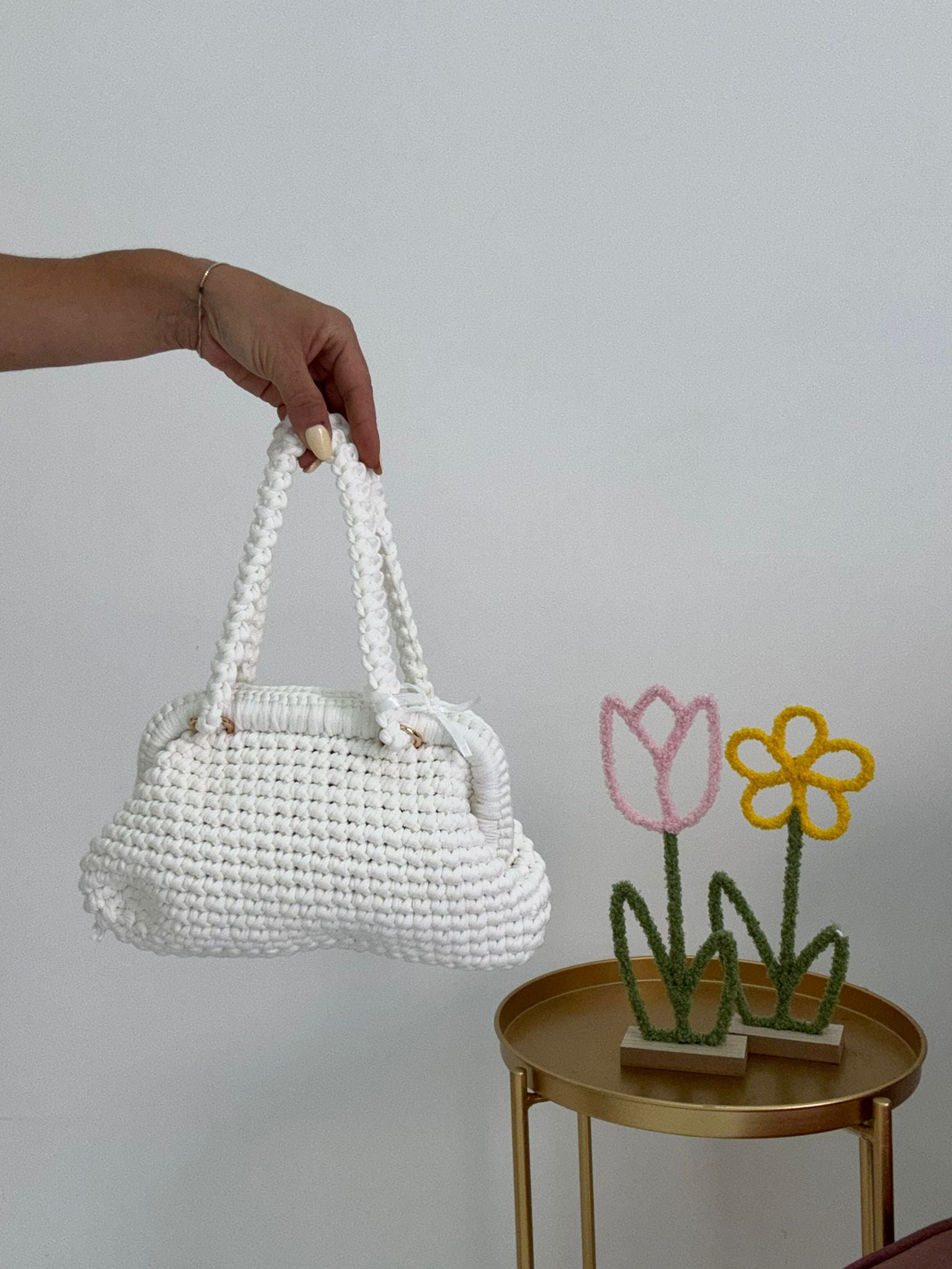 Clutch bag crochet