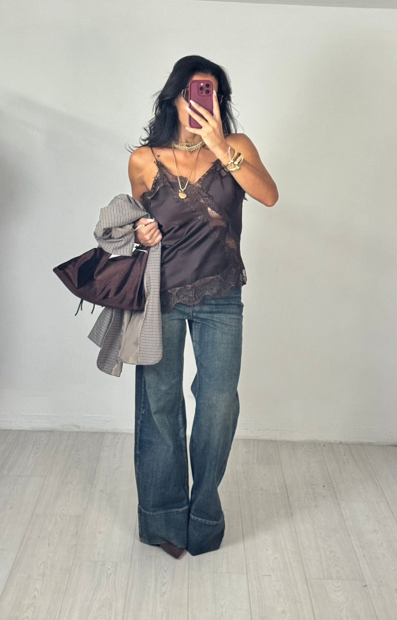 Top Zayra con pizzo