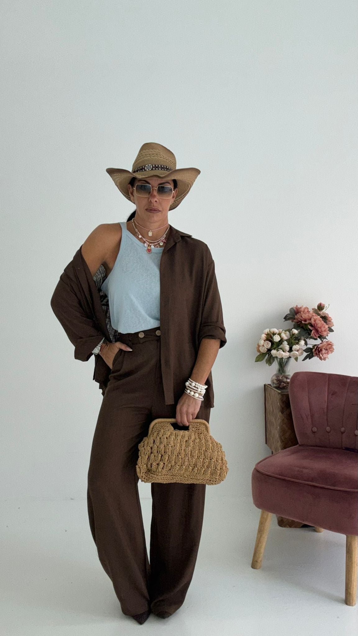 camicia lino