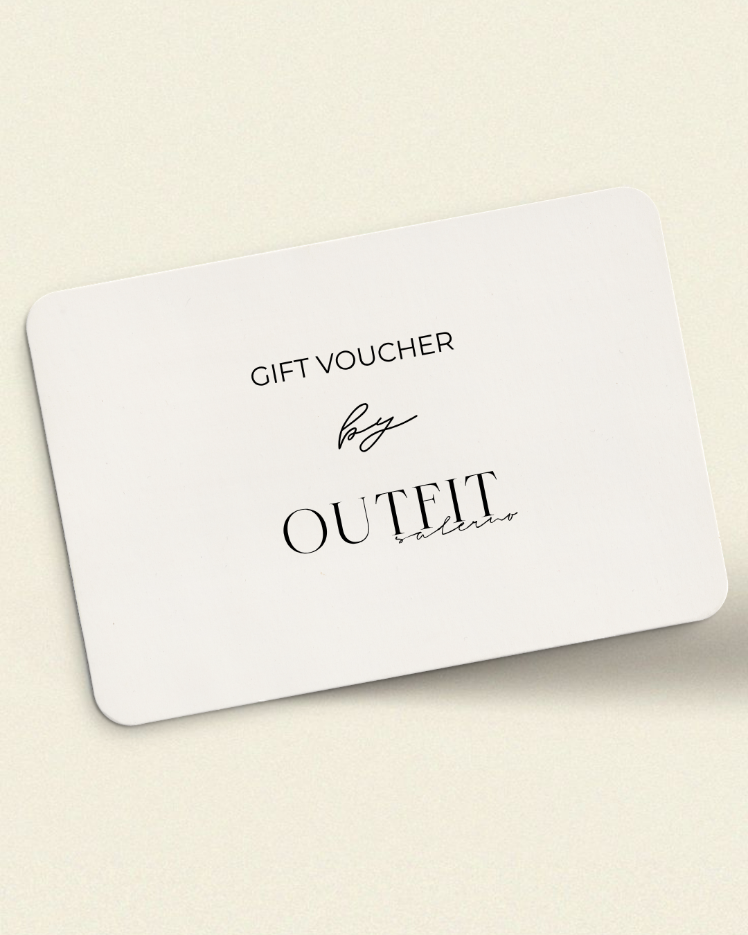 Gift Card By Outfit Salerno