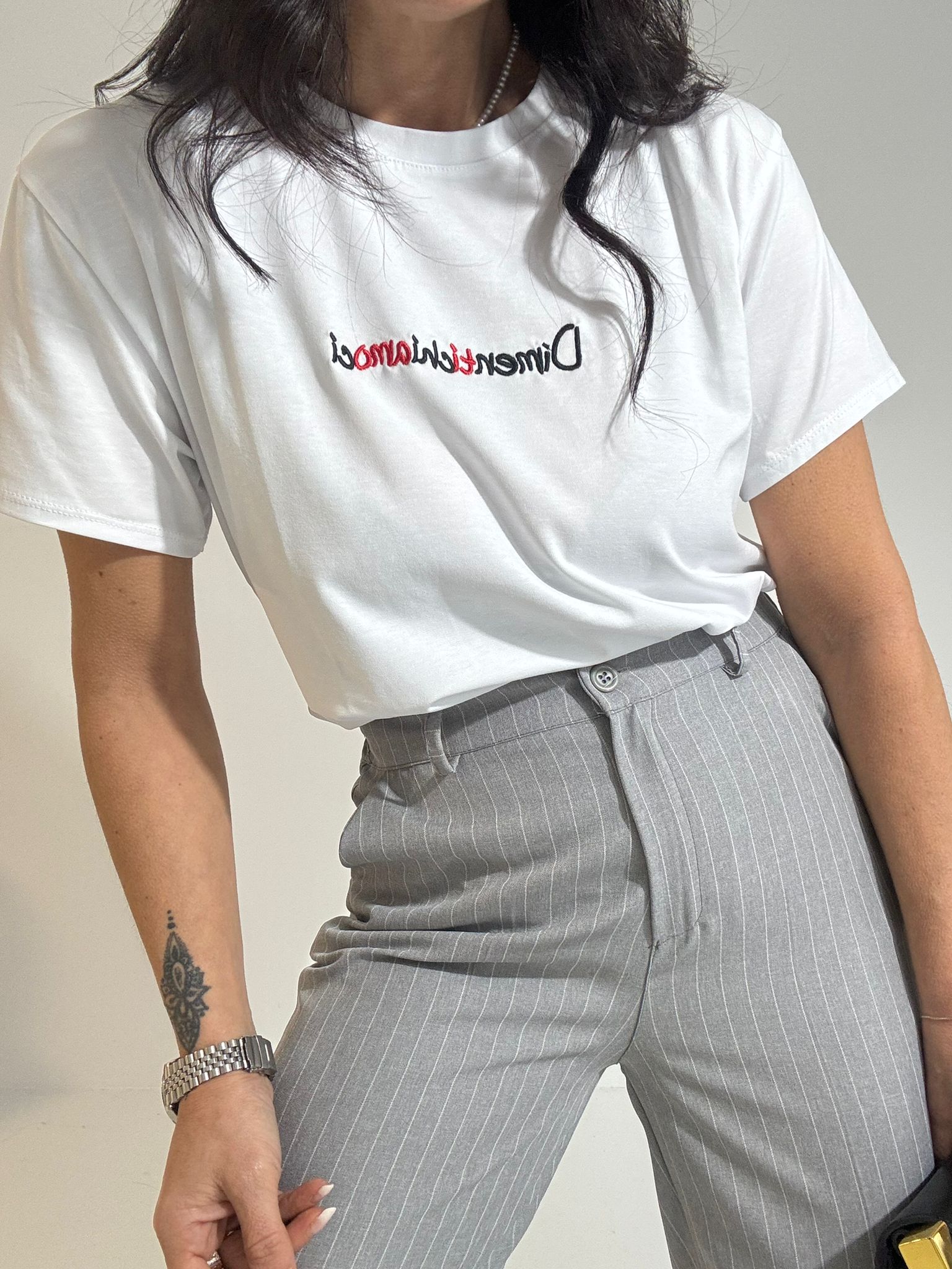 tshirt written