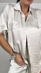 CAMICIA SATIN