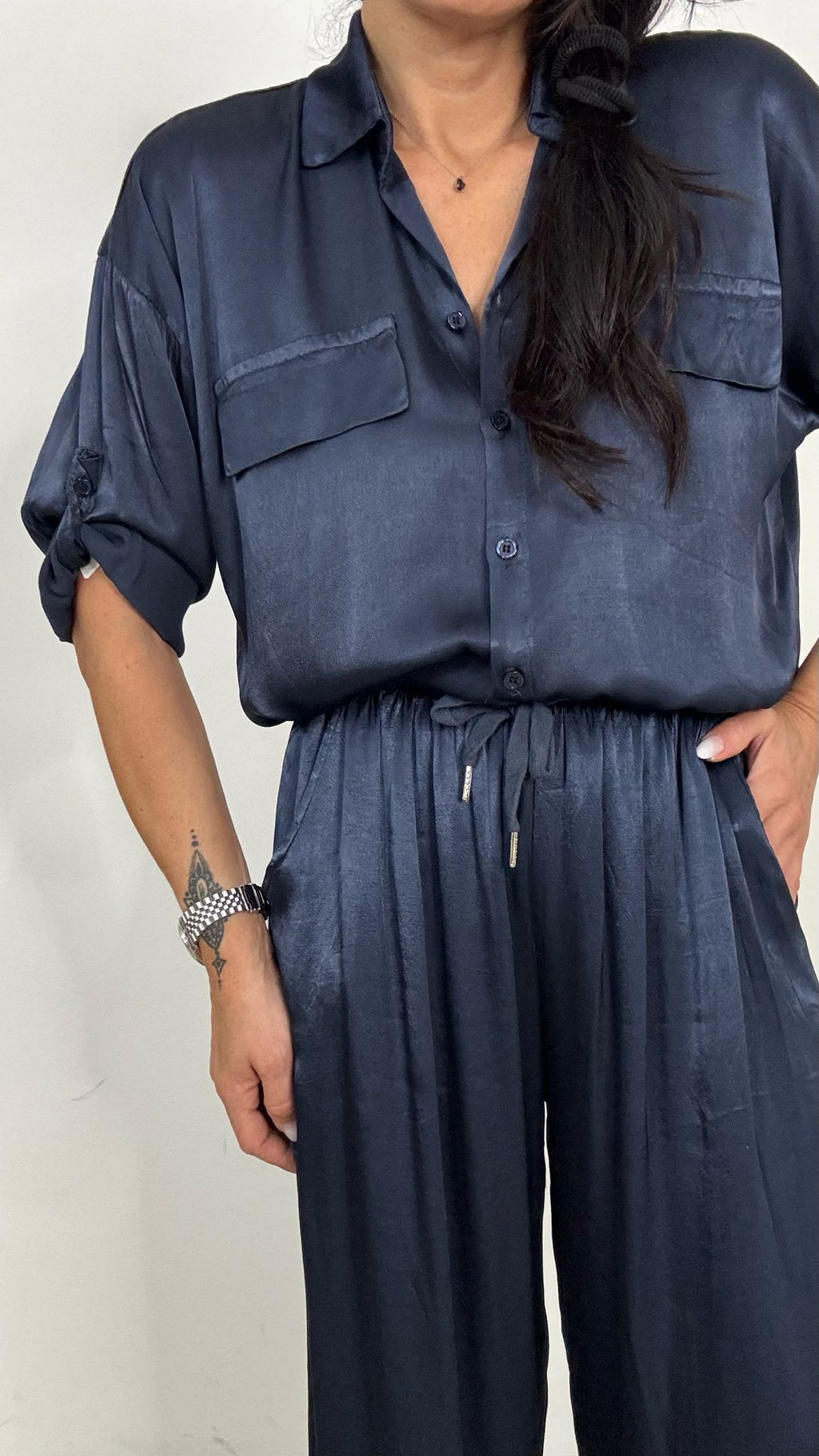 CAMICIA SATIN