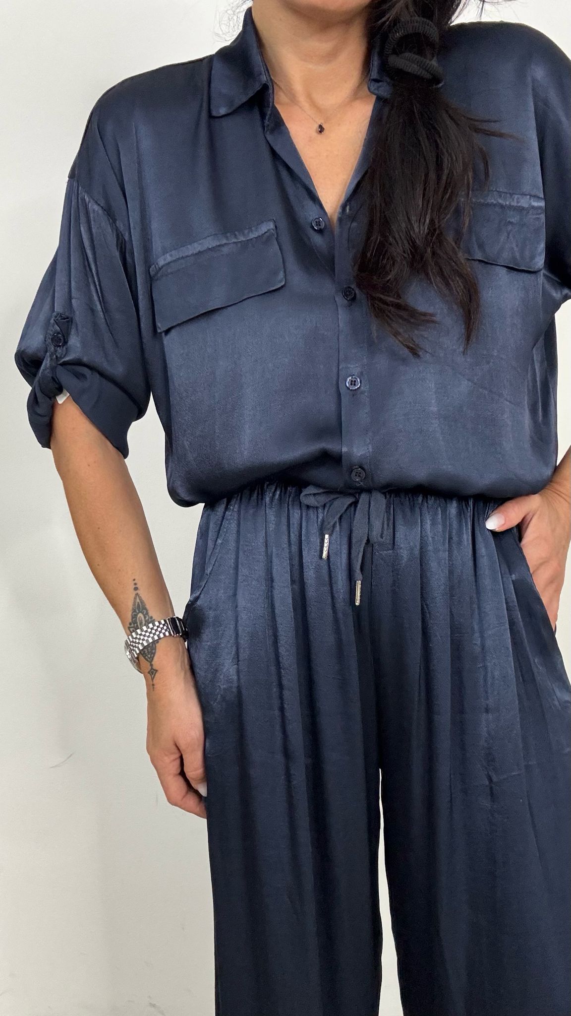 CAMICIA SATIN