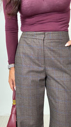 Pantaloni Quadri Lumina