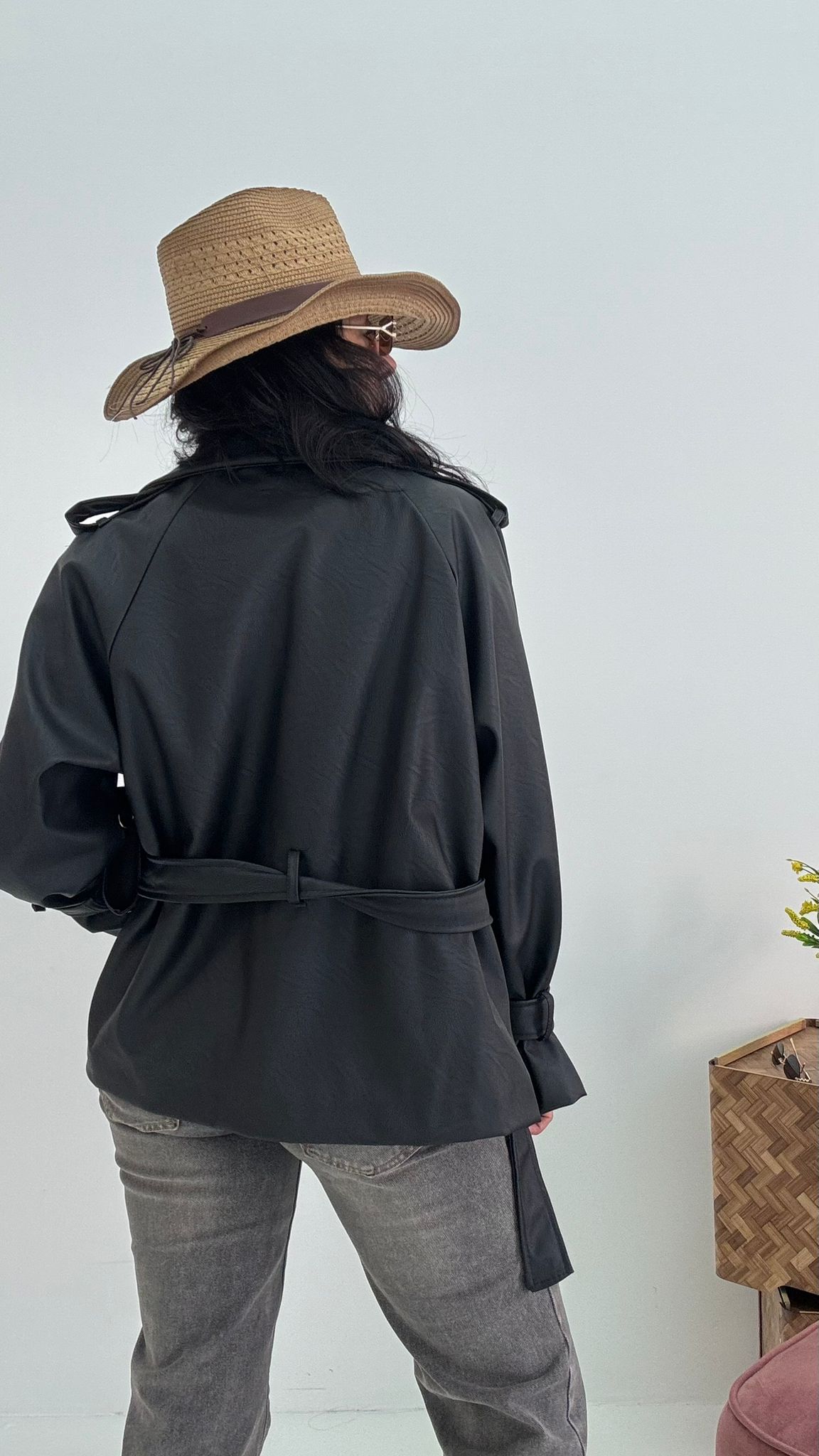 Giacca Trench Skin