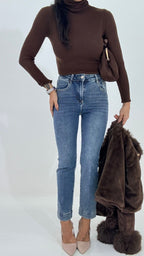 Denim Cropped Vintage 934