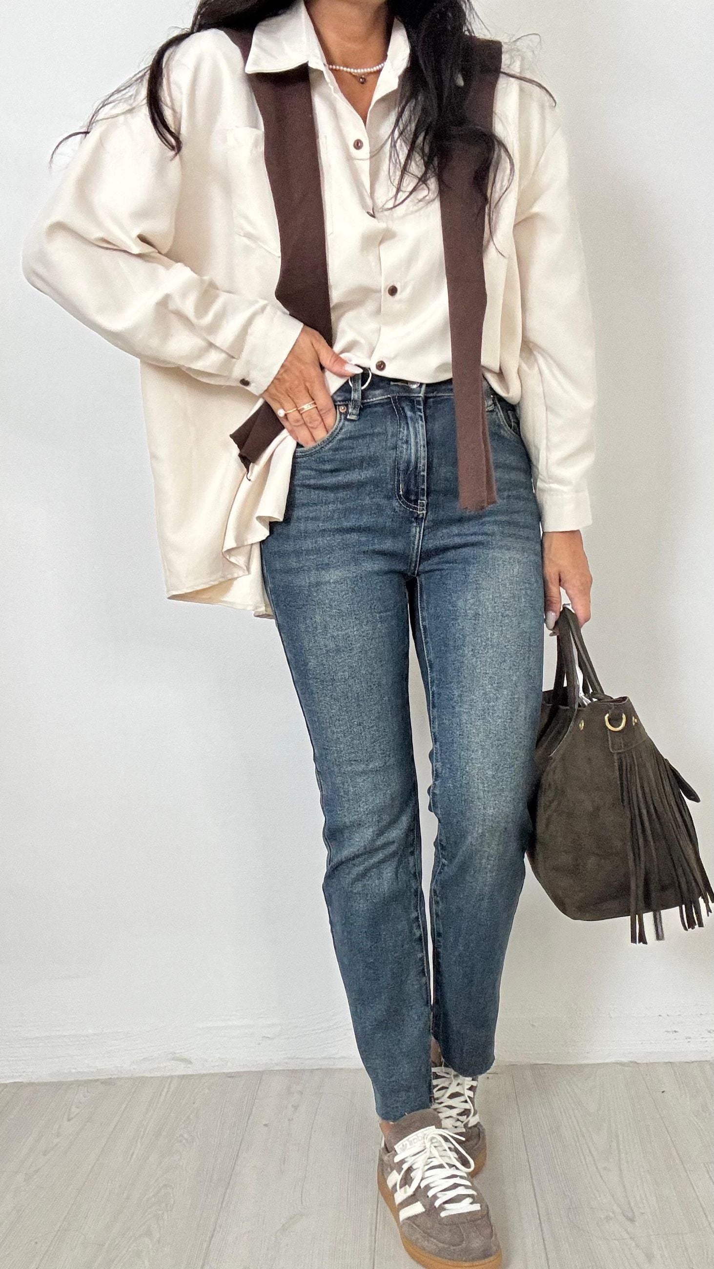 Denim Cropped 866