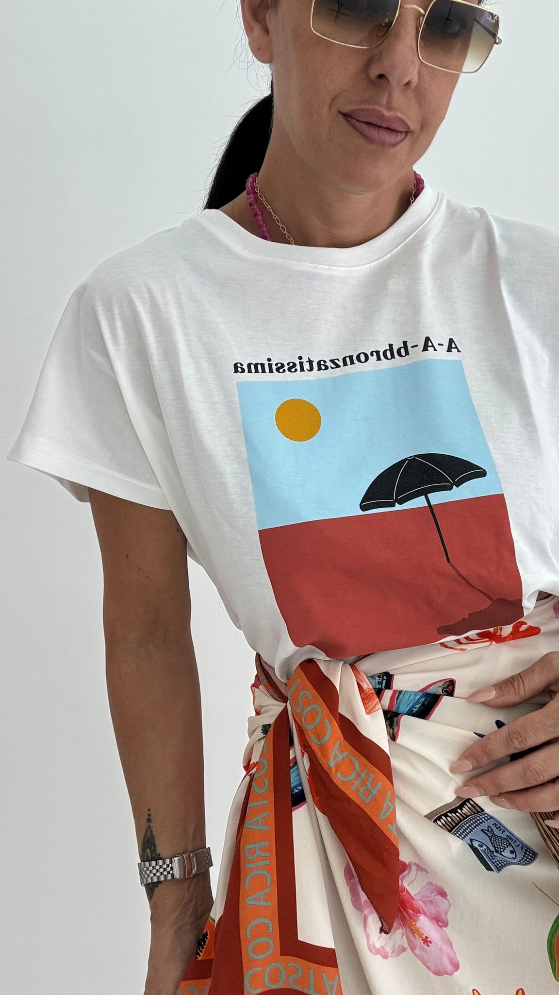 Tshirt beach lumina
