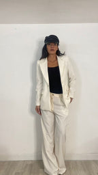 blazer gessato