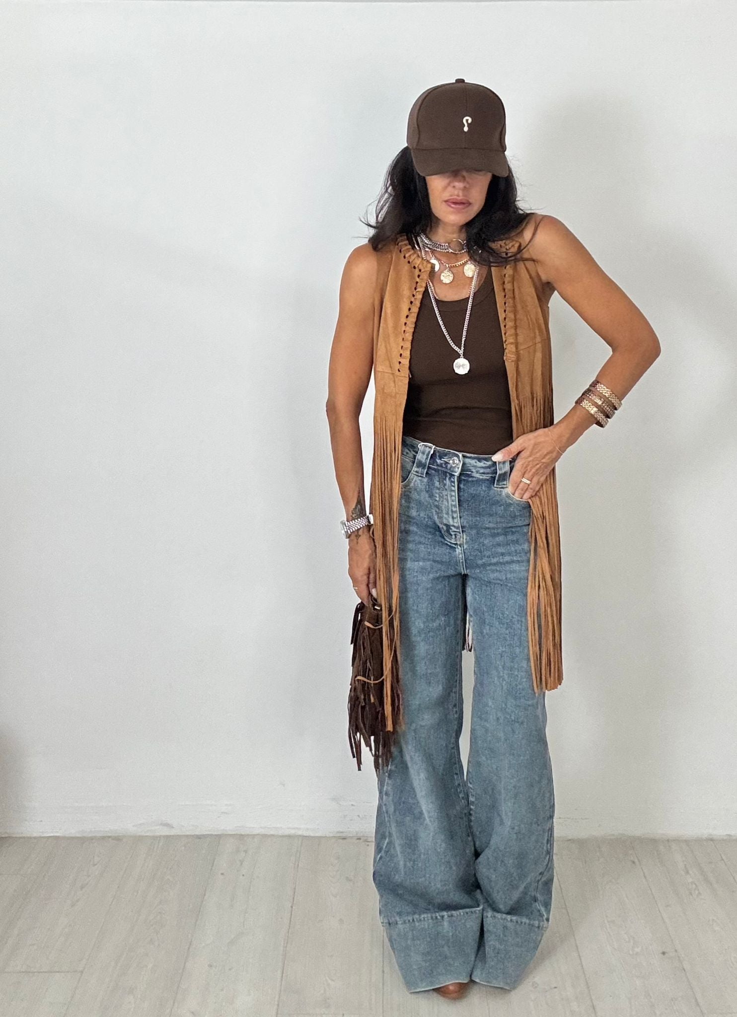 Denim Wide Baggy 834