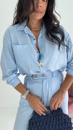 camicia lino