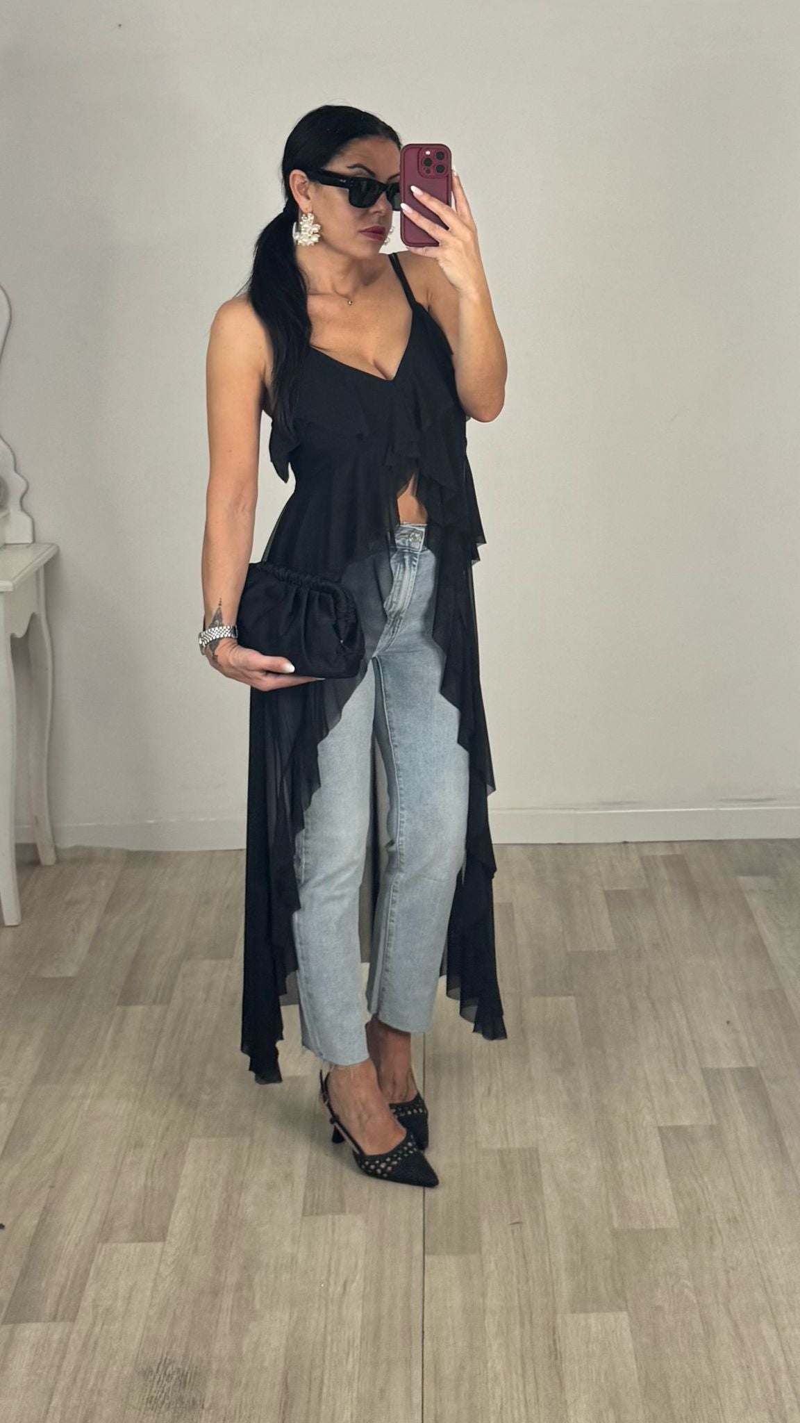 JEANS DRITTO CAPRI