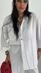 camicia lino