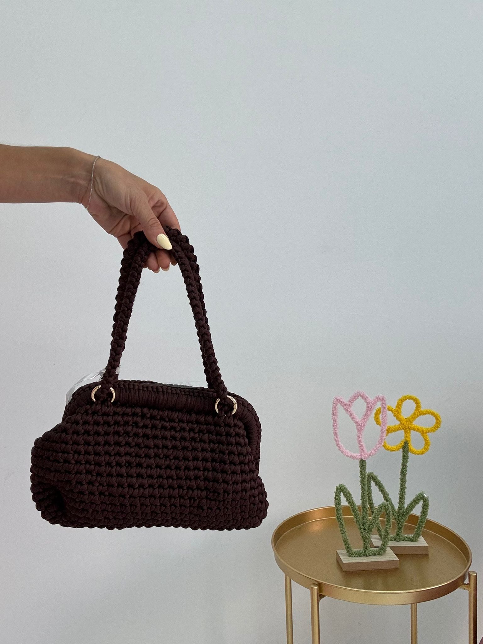 Clutch bag crochet