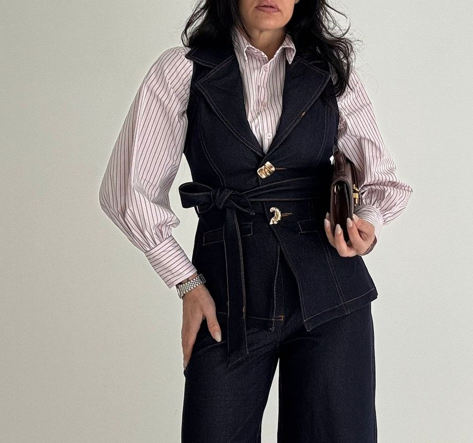 Gilet Denim Alma