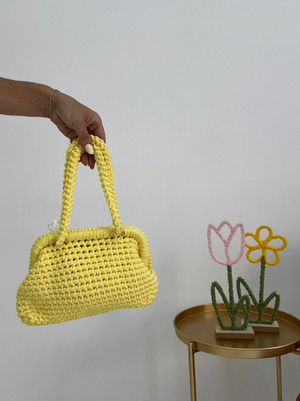 Clutch bag crochet