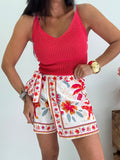 Shorts Pareo tropical