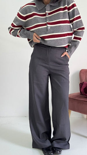 Pantalone Classic Office Grigio