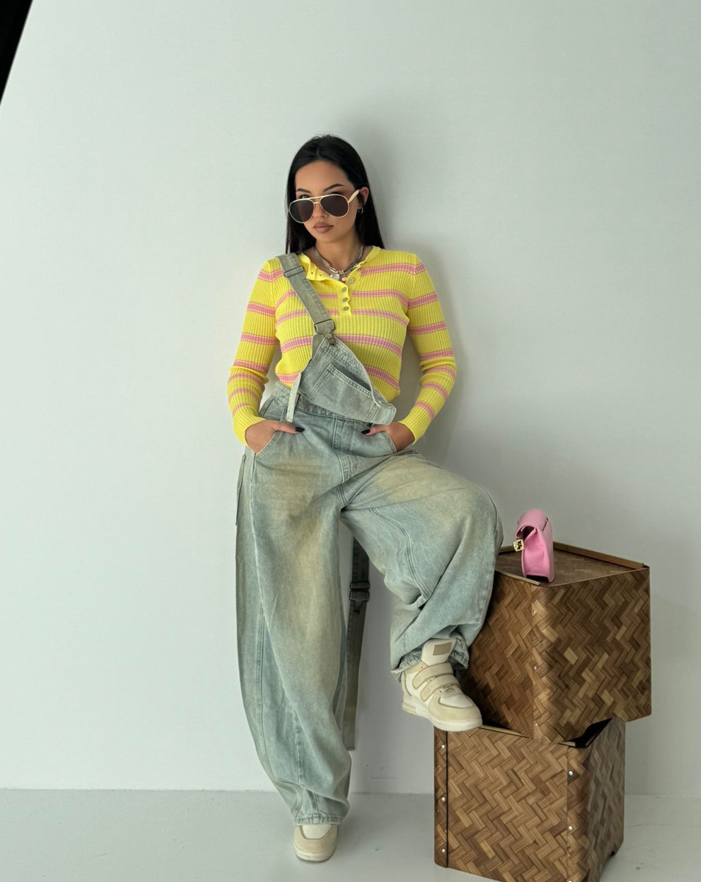 Salopette Denim  Ballon
