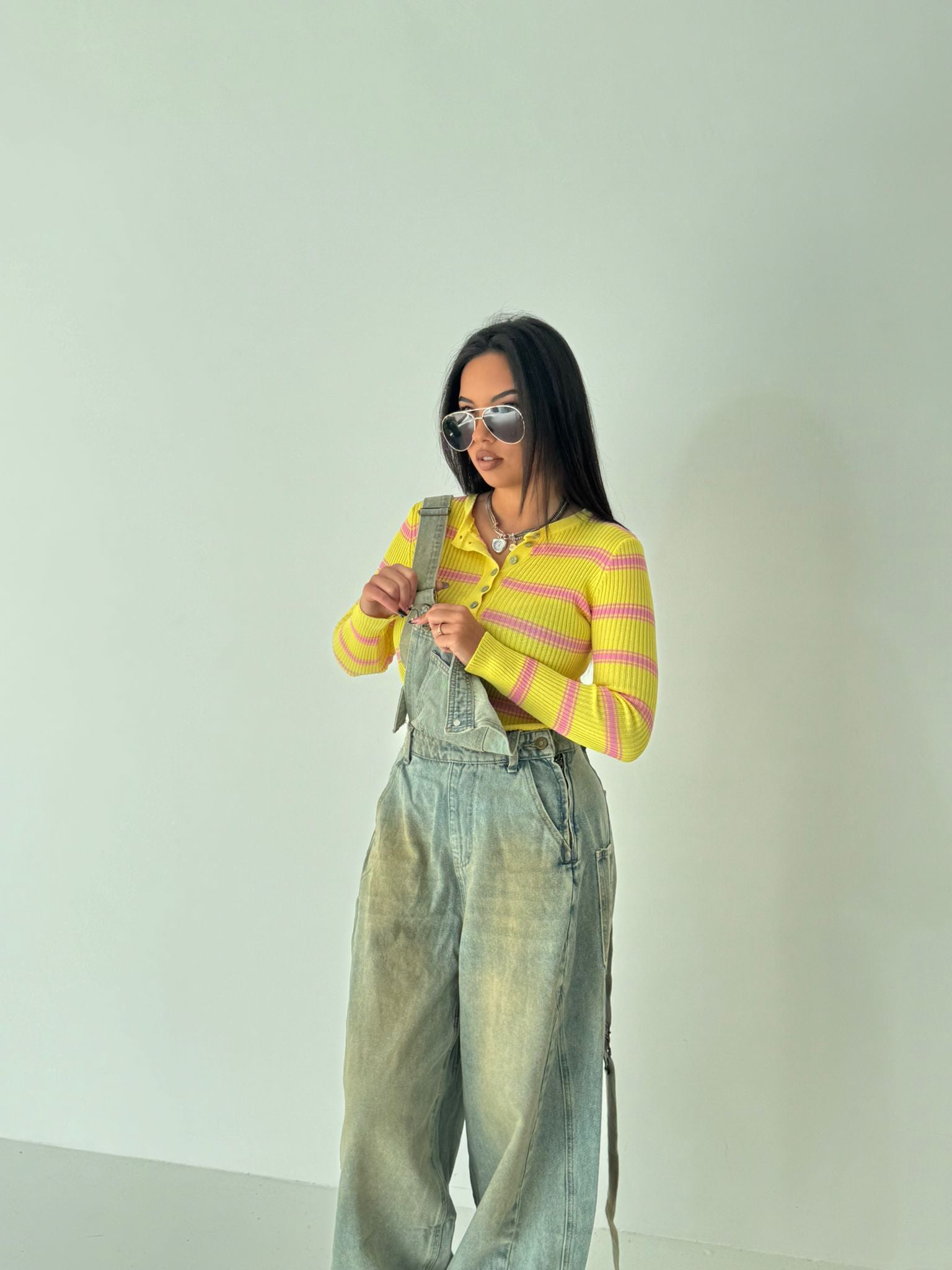 Salopette Denim  Ballon