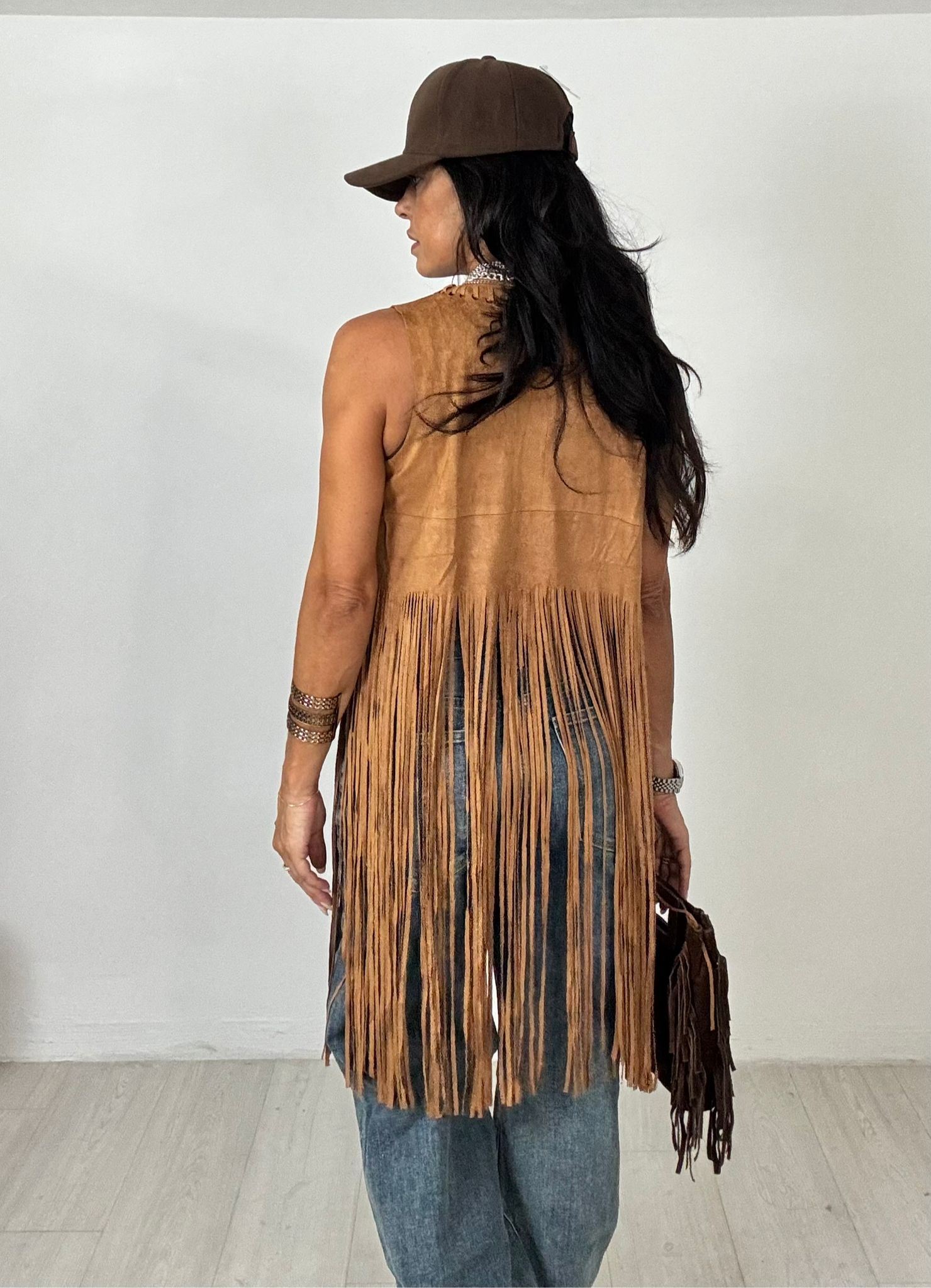 Gilet Maxi Frange