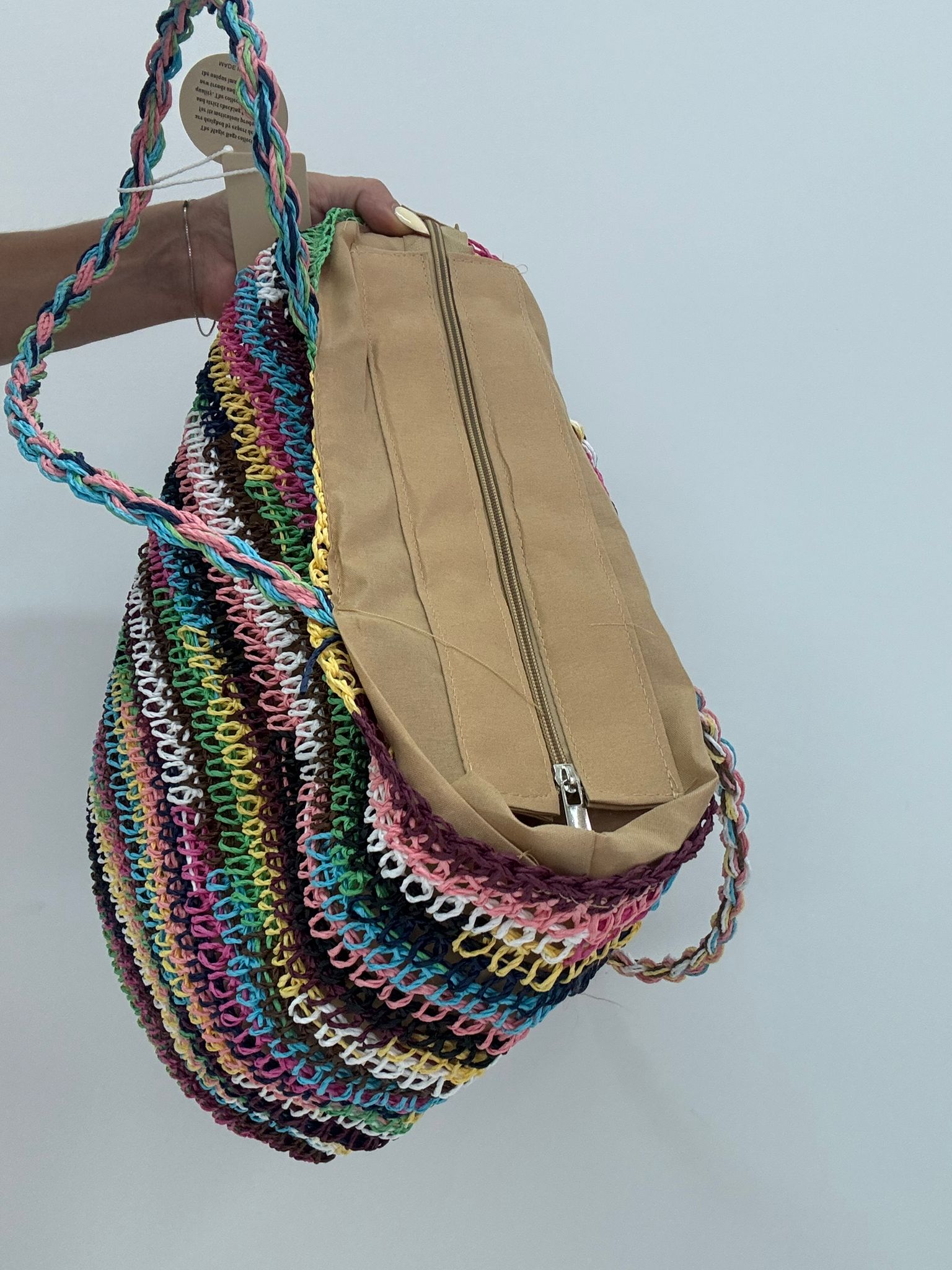 Shopper Crochet Multicolor