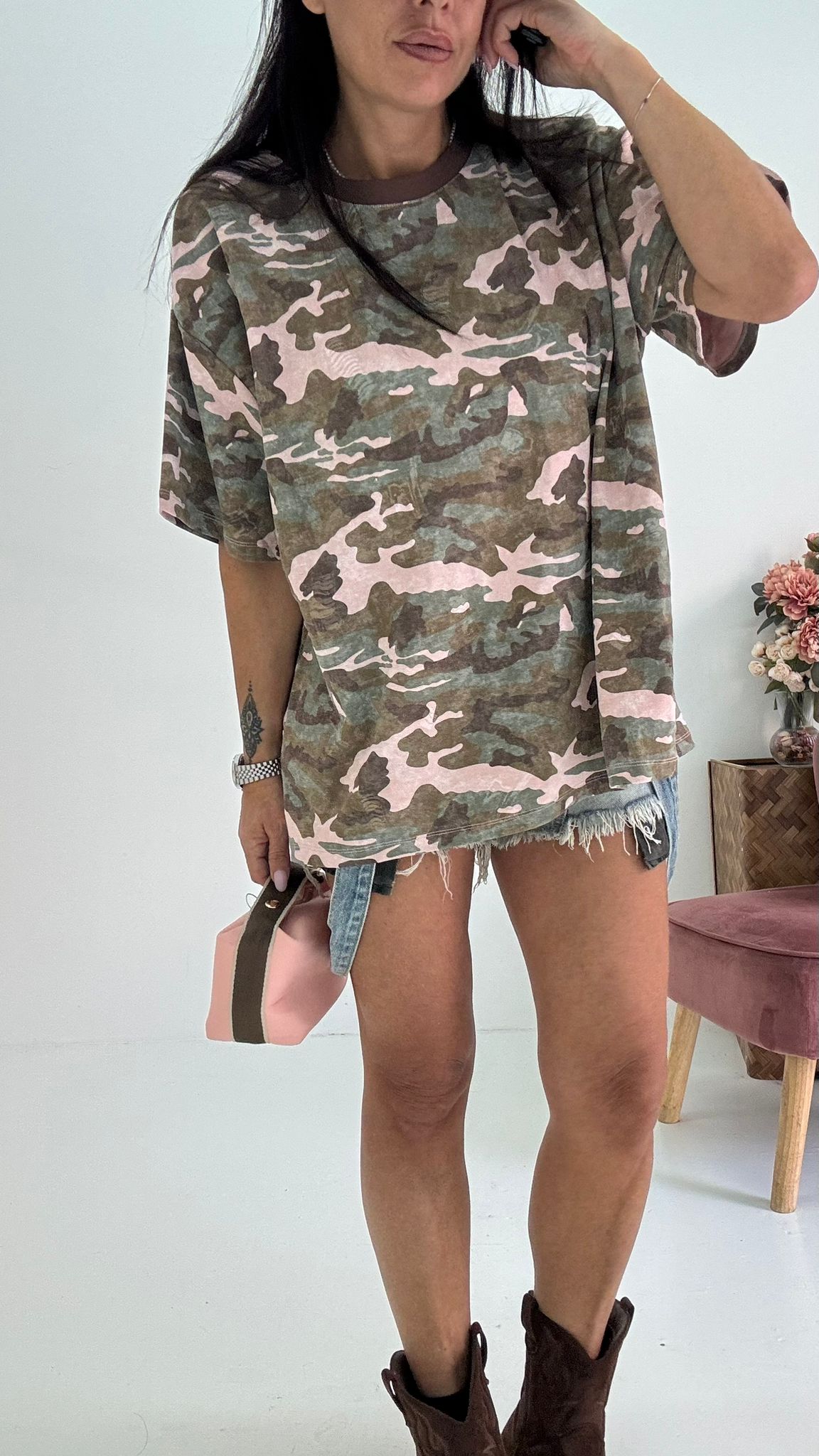 Tshirt Military Pink