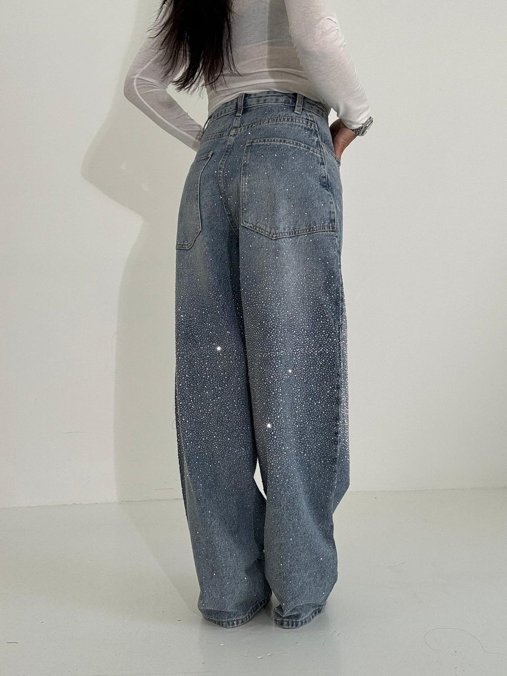Jeans Ball Strass 114