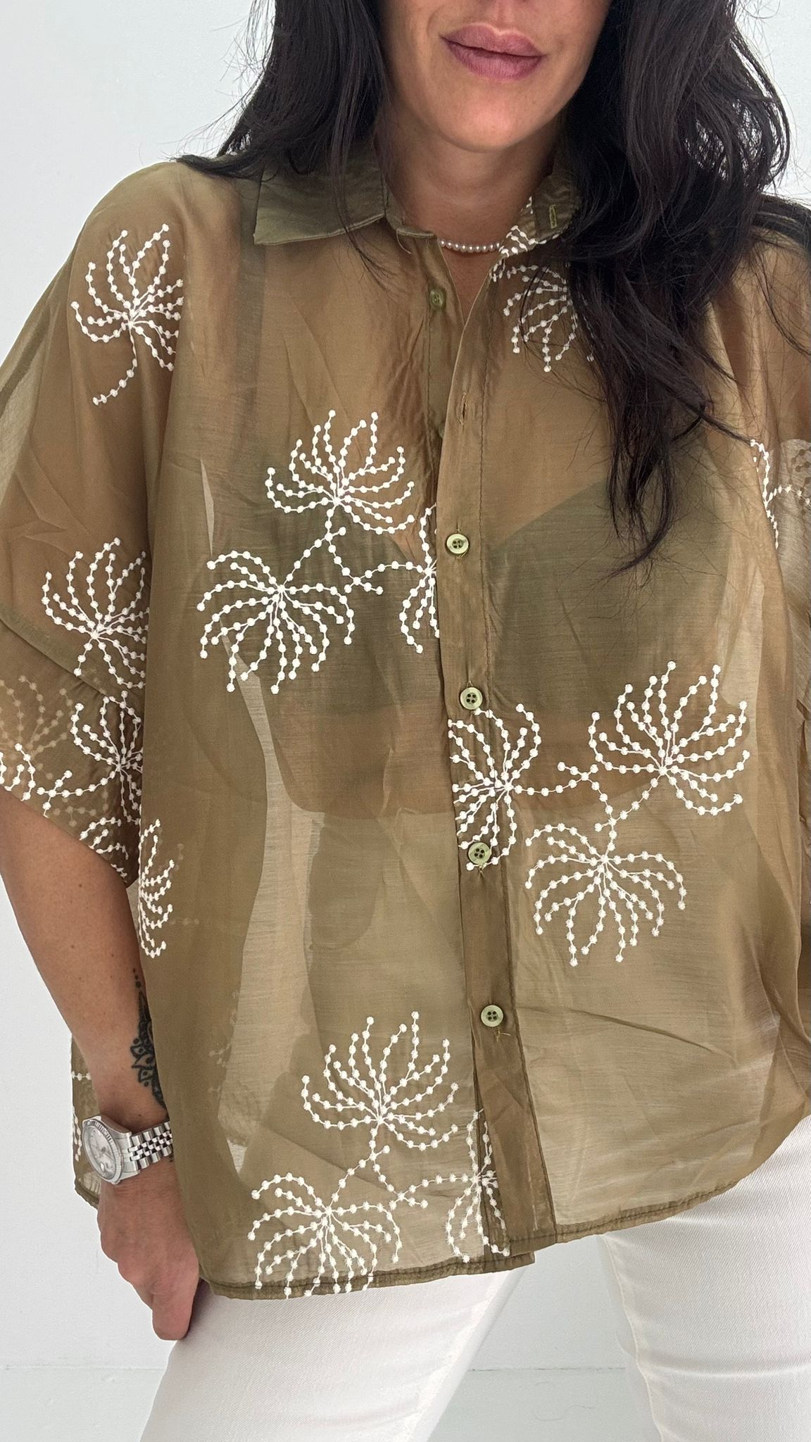Camicia Ricami