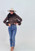 Denim Cropped Vintage 934