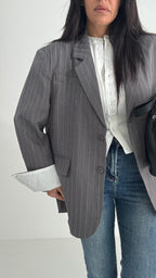 Blazer Gessato Olga