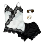 Top Zayra con pizzo