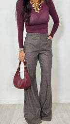 Pantaloni Quadri Lumina